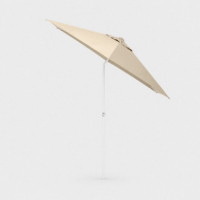 Sombrilla de Jardín Easy Push Redonda Ø300 Cm Color Blanco Mate/natural – Kettler®  KETTLER