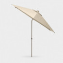 Sombrilla de Jardín Easy Push Lx Redonda Ø300 Cm Color Taupe/natural – Kettler®  KETTLER