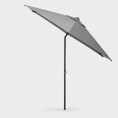 Sombrilla de Jard&iacute;n Easy Push Lx Redonda &Oslash;300 Cm Color Antracita Mate/gris Moteado &ndash; Kettler&reg;  KETTLER