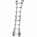 ESCALERA ALUMINIO ARTICULADA CON ESTABILIZADOR 4+4 AIRMEC