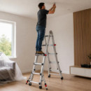 ESCALERA ALUMINIO ARTICULADA CON ESTABILIZADOR 4+4 AIRMEC