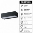 Aplique Led de Pared Serie Magno Luz Fría AIRMEC 7.5W