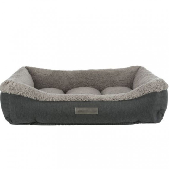 TRIXIE Cama Vital Bendson Gris Claro y Oscuro 110X85 Cm