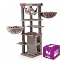 Pet Rebels Rascador Ramses Capuchino 158 Cm  PETREBELS