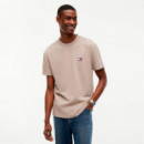 Camiseta con cuello redondo y logo