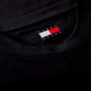 Camiseta de punto con logo trasero