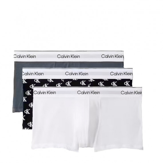 Pack de 3 Bóxers de Tiro bajo - Icon Cotton Stretch  CALVIN KLEIN
