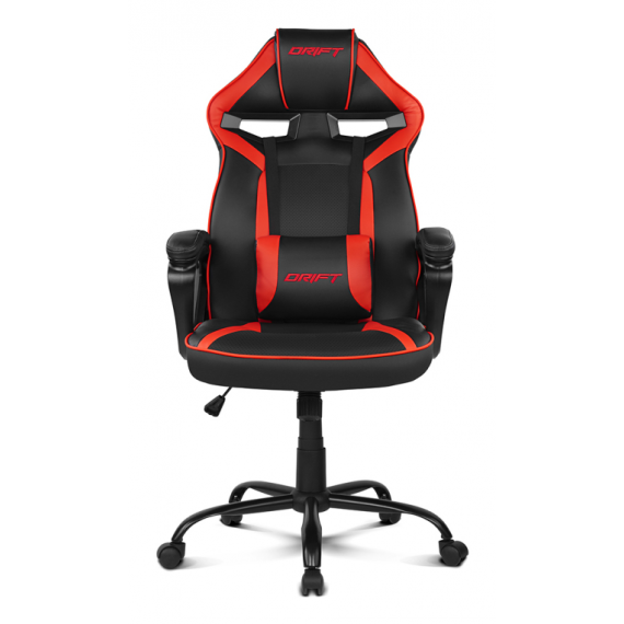SILLA DRIFT GAMING DR50 PRO NEGRO ROJO DR50PROBR