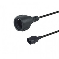 Cable de Alimentacion Equip Iec C14 Macho a Schuko Hembra