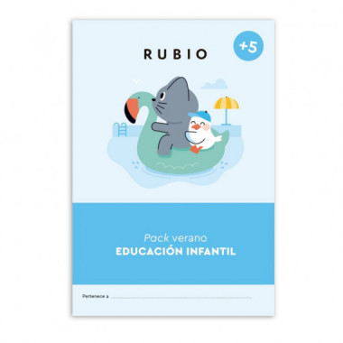 PACK VERANO RUBIO EDUCACION INFANTIL (+ 5 A&Ntilde;OS)