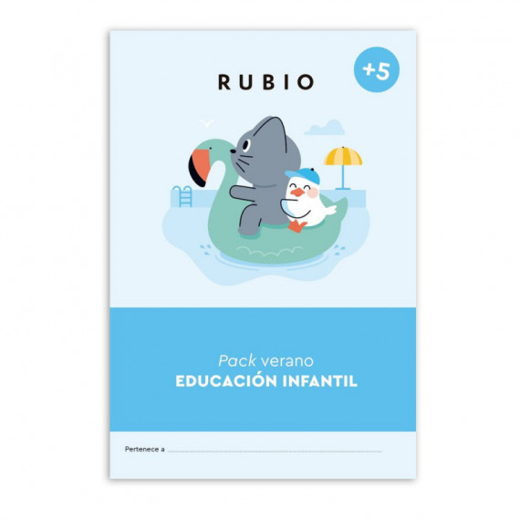 PACK VERANO RUBIO EDUCACION INFANTIL (+ 5 AÑOS)