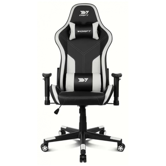 SILLA DRIFT GAMING DR90 PRO V8 NEGRA BLANCA DR90V8W