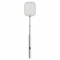 PLATINET Mosquitera Raqueta Extensible Recargable 1200MAH
