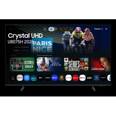 SAMSUNG TELEVISOR 55 CRYSTAL 4K AI U8075H 55/ULTRAHD 4K/SMART TV/WIFI