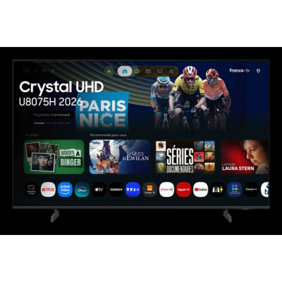 SAMSUNG TELEVISOR 55 CRYSTAL 4K AI U8075H 55/ULTRAHD 4K/SMART TV/WIFI