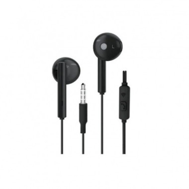 UNICO AURICULARES CABLE JACK 3.5MM SEMI IN-EAR MICRO EP2600 NEGRO