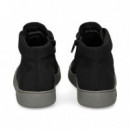 BOTIN NYLON NEGRO
