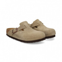 ZUECO PLANTILLA ACOLCHADA ANTE TAUPE