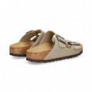 SANDALIA 2 HEBILLAS KAKI