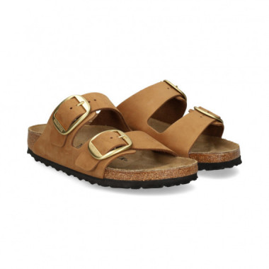 SANDALIA 2 HEBILLAS NOBUCK CUERO