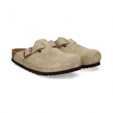 ZUECO PLANTILLA ACOLCHADA ANTE TAUPE