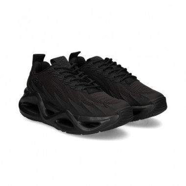 DEPORTIVO GOMA HUECA TEXTIL NEGRO