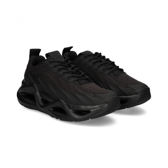 DEPORTIVO GOMA HUECA TEXTIL NEGRO