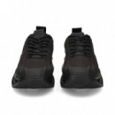DEPORTIVO GOMA HUECA TEXTIL NEGRO