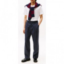 TOMMY HILFIGER - Light Interlock Tee - Ybr - F|MW0MW37508/YBR