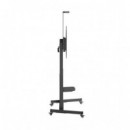 Soporte para TV Móvil Reflecta 100P-10060T con Ruedas 60-100" Negro