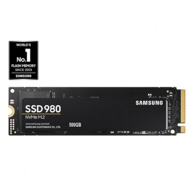 Disco SSD Samsung 980 500Gb M.2 NVMe PCIe 3.0 V-NAND (MZ-V8V500BW)