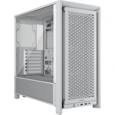 Caja Gaming Corsair Frame 4000D RS Midi Tower Blanco (CC-9011313-WW)