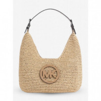 Bolso Hobo de Hombro Nolita Pequeño Efecto Crochet de MICHAEL KORS