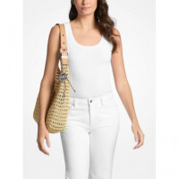 Bolso Hobo de Hombro Nolita Grande Efecto Crochet de MICHAEL KORS