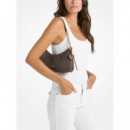 Bolso Nolita Medium Signature Logo Chain Pochette de MICHAEL KORS