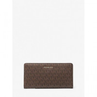 Cartera Bryant Grande con Logotipo y Cierre Delantero con Botón a Presión MICHAEL KORS