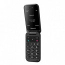Panasonic KX-TF600EXB Teléfono Móvil Senior Negro
