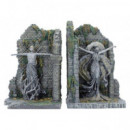 Sujetalibros Elden Ring Radagon And Queen Marika  NEMESIS NOW
