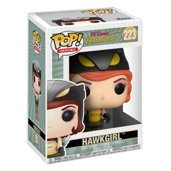 FUNKO Pop Hawkgirl Dc Comics Bombshells 223