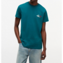 Camiseta Tommy jeans signature verde