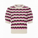 B-Young Sudadera mujer Pullovers B.YOUNG Bymagio Orchid Pink Abstract