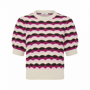 B-Young Sudadera mujer Pullovers B.YOUNG Bymagio Orchid Pink Abstract