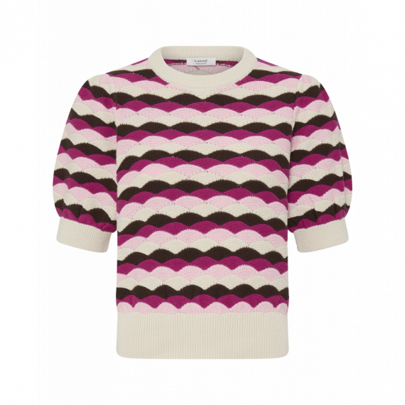 B-Young Sudadera mujer Pullovers B.YOUNG Bymagio Orchid Pink Abstract