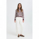B-Young Jerséis y Sudaderas Pullovers B.YOUNG oneck Animal fig Brown