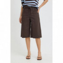B-Young Pantalones cortos Shorts B.YOUNG Bylupina Java Marrón