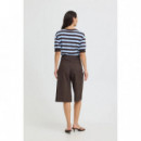 B-Young Pantalones cortos Shorts B.YOUNG Bylupina Java Marrón