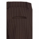 B-Young Pantalones mujer Pantalones B.YOUNG Rowan Wide Java Pinstripe