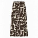 B-Young Falda B.YOUNG Byikaia Java geometric shapes