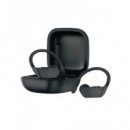 DAEWOO Auricular Bluetooth Con Caja Cargadora Deportivo Con Soporte Oreja DW2012 Negro