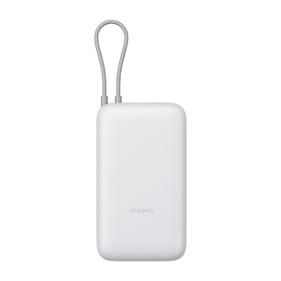 XIAOMI Bateria Portatil Externa 20000mAh Gris Claro Cable Tipo C Integrado PB2020MI